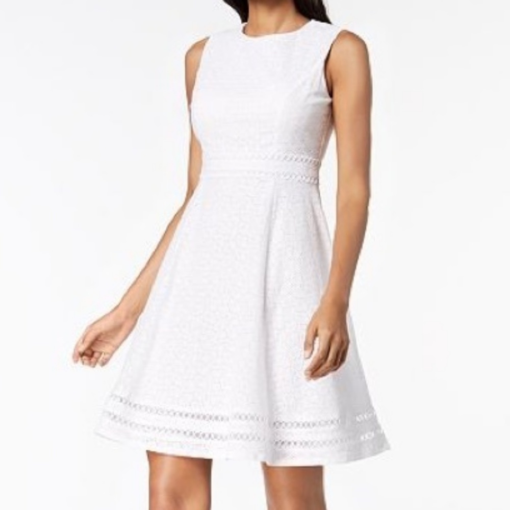 Calvin Klein white dress